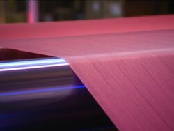 closeup textile Stock Footage