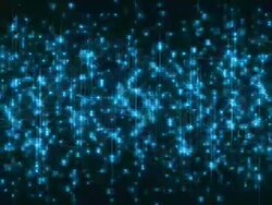 Blue Sparkle Background Loop Stock Footage