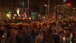 Huge demo in Barcelona demanding release of arrested activists Instructional Video
