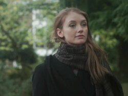 Autumn walk Stock Footage