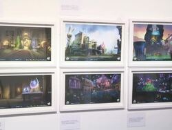 Disney Pop Up Gallery Preview Stock Footage