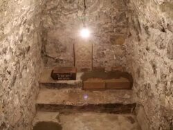 Khor Virap monastery, the pit where Saint Gregory wwas thrown into Stock Footage