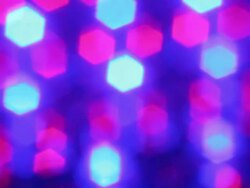 led Floodlights flashing Stock Footage