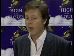 McCartney takes time out to promote his children's book News Clip