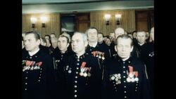 GS 09 12 81 POLISH CHURCH AND STATE HONOUR VETERAN COAL MINERS News Clip