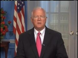 In the weekly Republican radio and online address, Sen. Saxby Chambliss says the country's $13 trillion debt will leave the U.S. vulnerable and force future generations to "pay higher taxes to foot the bill for Democrats' out-of-control spending." News Clip