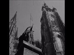 CAN312 SOVIET LEADER KHRUSHCHEV AND CZECH PRESIDENT VISIT PRAGUE News Clip