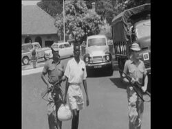 CAN 088 BRITISH TROOPS TAKE OVER MUTINY IN UGANDA News Clip