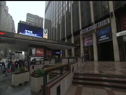 Following Monday's playoff loss to the Miami Heat, New York Knicks forward Amare Stoudemire allegedly punched a fire-extinguisher, severely cut his hand. Outside of Madison Square Garden on Tuesday, Knicks fans were upset that he lost his cool. News Clip