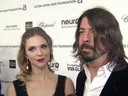 EVENT CAPSULE CHYRON - Elton John AIDS Foundation Presents 21st Annual Academy Awards Viewing Party Sponsored By Chopard, Neuro Drinks And Wells Fargo, Hollywood, California 2/24/2013. Stock Footage