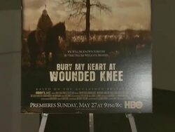 'Bury My Heart At Wounded Knee' Premiere Stock Footage