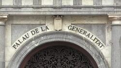 CLEAN : Barcelona's Generalitat as city awaits news on Puigdemont News Clip