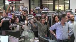 VOICED : Francia en shock por ataque a Charlie Hebdo News Clip