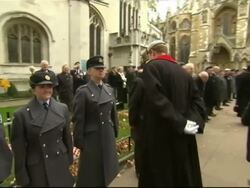 Duke of Edinburgh and Prince Harry Open the Field of Remembrance at Westminster Abbey News Clip