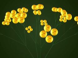 Money growth concept Stock Footage