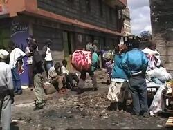 WRAP Aftermath of violence in Nairobi, a'math of fighting in Mathare Instructional Video