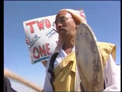 West Bank - Arabs Hold Protest Rally News Clip