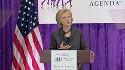 BWA: Hillary Clinton campaigns again (part 5 of 5) Stock Footage