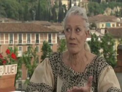 INTERVIEW: Vanessa Redgrave and Franco Nero on acting in the film at the 'Letters To Juliet' Junket at Verona . (Footage by WireImage Video/GettyImages) Stock Footage