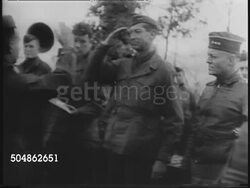 General Mark Clark Promoted In Italy, King George VI's Birthday, King Carol II In Brazil News Clip