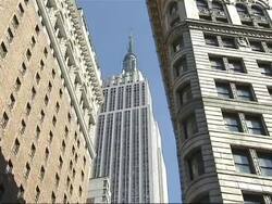 Empire State Building and public viewing platform News Clip