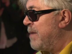 Pedro Almodovar at the 'I'm So Excited' Gala Stock Footage