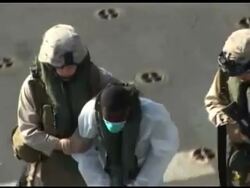 Suspected pirates transferred to US navy vessel News Clip