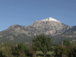 Olympos Mountain, Turkey Stock Footage