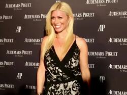 Jill Martin at the Lebron James  press conference Stock Footage