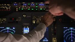 MH370 Search - Flight Simulator Stock Shots News Clip