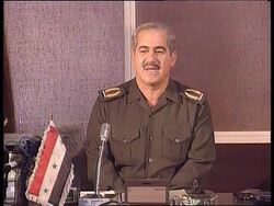 Iraq - Saleh Says Law Will Deal With Straying Amer News Clip