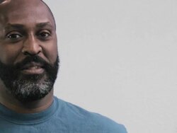 Young casual Male. African Descent. African-American. Stock Footage