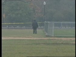 USA: WASHINGTON: WHITE HOUSE: TIGHTER SECURITY ISSUE News Clip