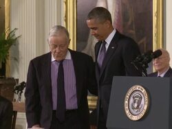 Washington Post's Ben Bradlee Stock Footage