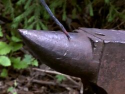 forge with hammer Stock Footage