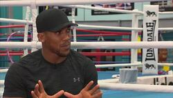Boxer Anthony Joshua on Working With Sponsors / Talks About Mom News Clip