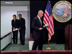 Under pressure from outraged residents and facing a probe by the California attorney general, the beleaguered City Council of this small blue-collar city voted Monday to slash its salaries by 90 percent. News Clip