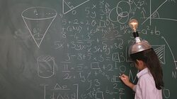 Little Scientist Stock Footage