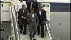 Ahmadinejad arrives in Cuba on third stop of four-nation Latin America trip News Clip