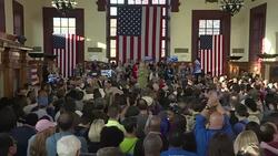 CLEAN : Clinton recalls 9/11 resonates with Staten Island voters News Clip