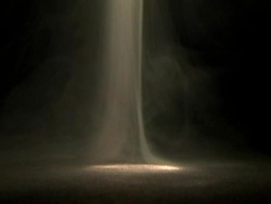 Light on smoke Stock Footage