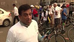 Drivers encouraged to swap four wheels for two in car-choked city News Clip