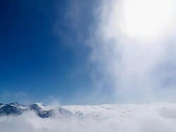 Sea of clouds Stock Footage
