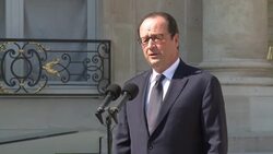 French president says no survivors in Air Algerie wreckage in Mali, 1 black box found News Clip