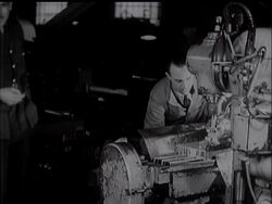 AA OFFICER THANKS ORDNANCE WORKERS - News Clip