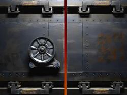 Metal Gate Open Stock Footage