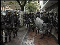 Morning pictures from Quito amid political crisis News Clip