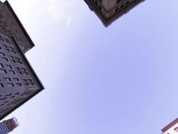 Skyscrapers tower toward the sky in New York City. Stock Footage