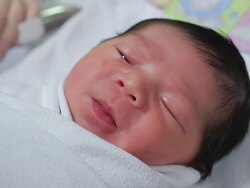 Newborn baby Stock Footage