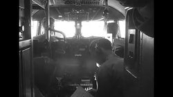 Post-WWII US military airplane crew News Clip